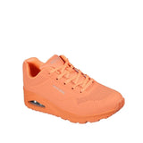 SKECHERS Baskets - Couleur: Orange - Mano Shoes and Bags