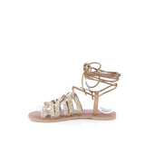 MANO Sandales - Couleur: Doré - Mano Shoes and Bags