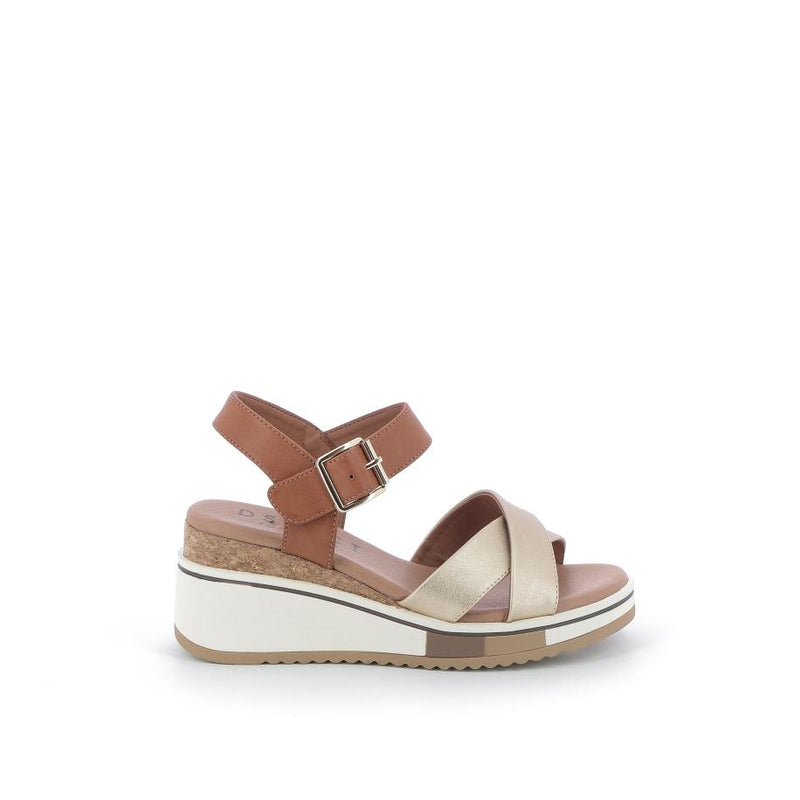 DOUBLE HEART sandalen met hak