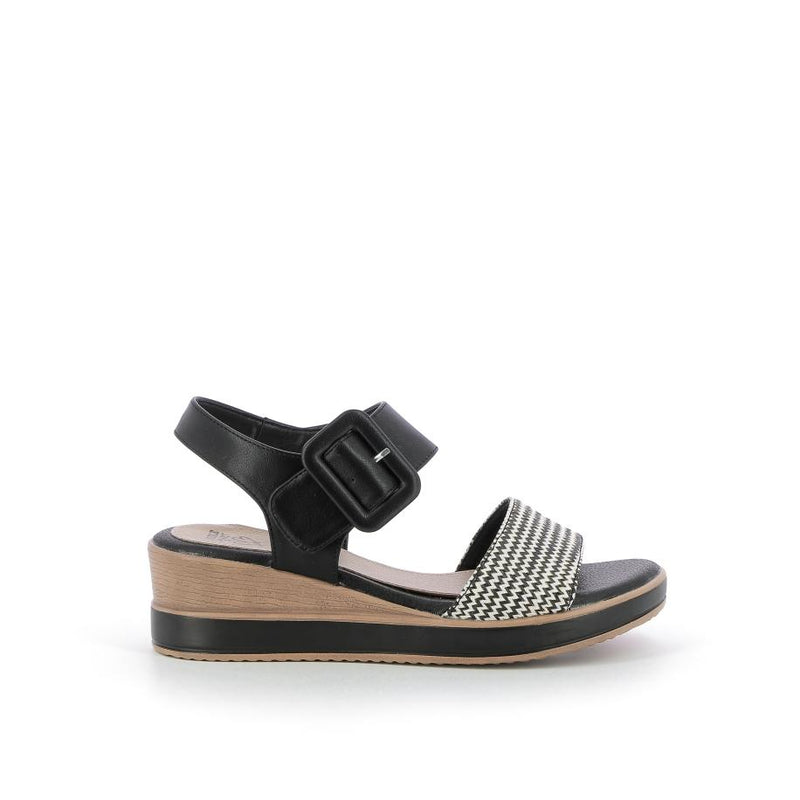 DOUBLE HEART sandalen met hak