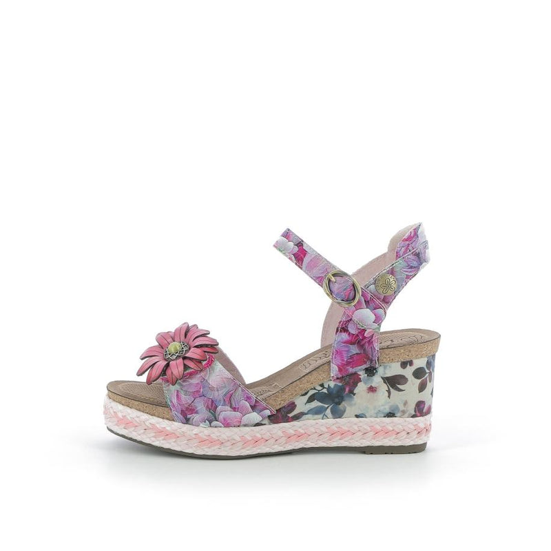 LAURA VITA sandalen met hak
