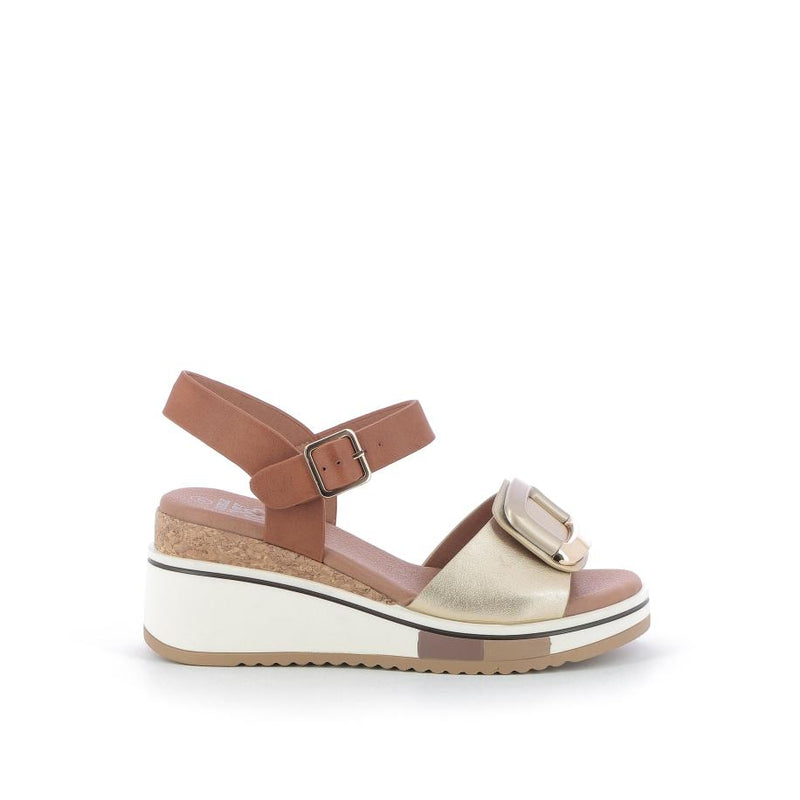 DOUBLE HEART sandalen met hak