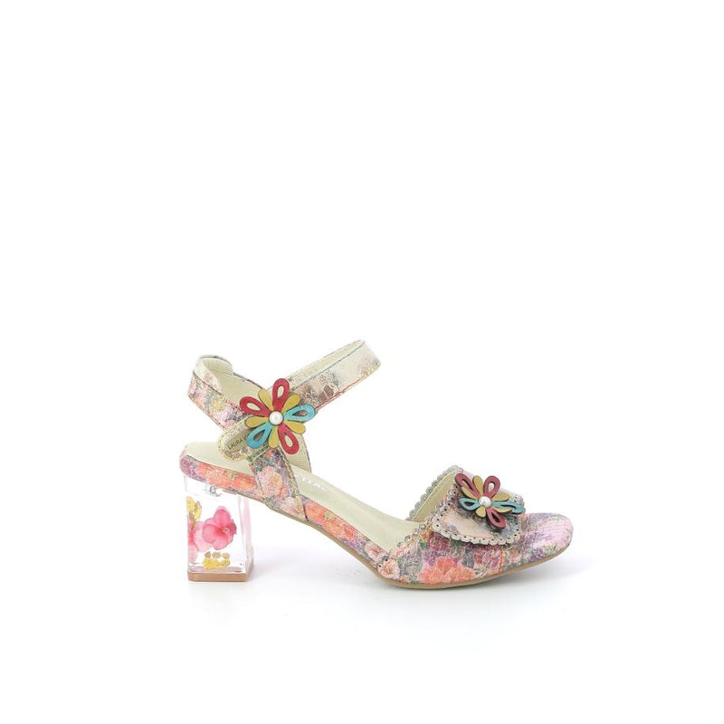 LAURA VITA sandalen met hak