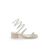 MENBUR Sandales à talon - Couleur: Doré - Mano Shoes and Bags