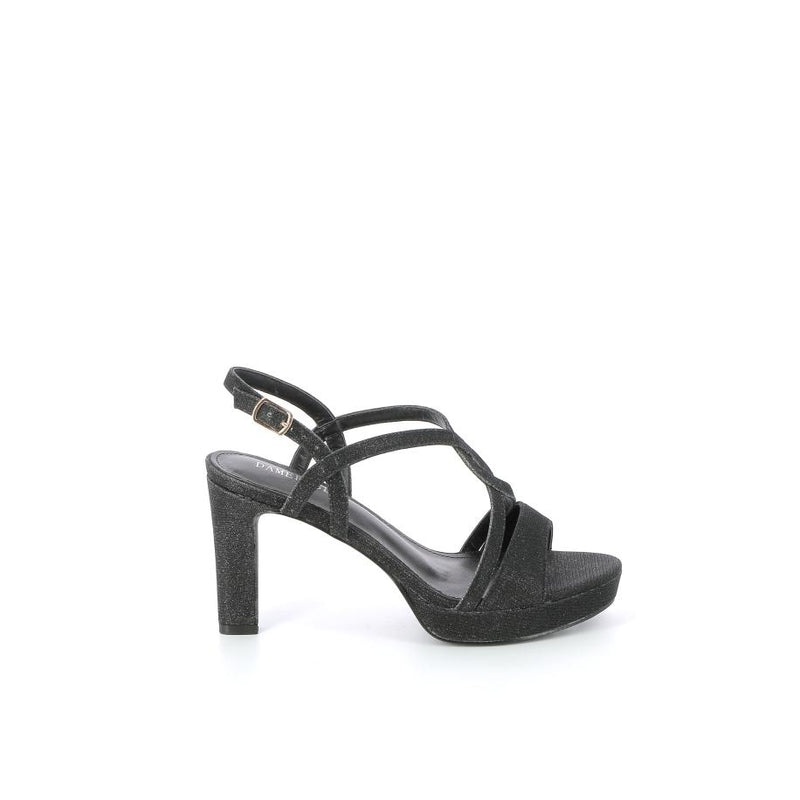 DAME ROSE sandalen met hak
