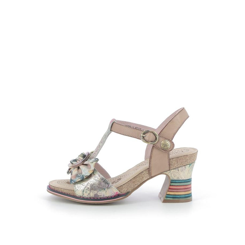 LAURA VITA sandalen met hak