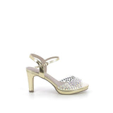 MENBUR Sandales à talon - Couleur: Doré - Mano Shoes and Bags