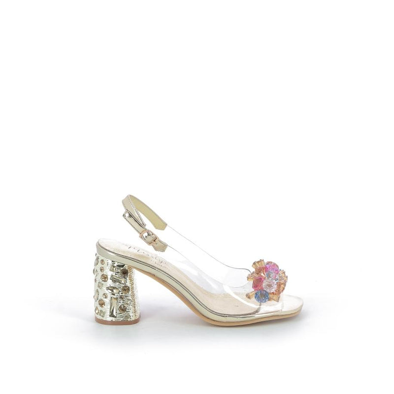 LAURA VITA sandalen met hak