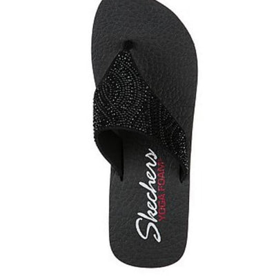 SKECHERS Tongs - Couleur: Noir - Mano Shoes and Bags
